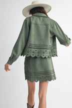 Laser-cut Detailing Jacket