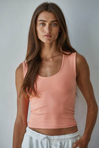 Double Layered Seamless Top