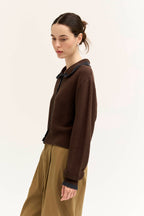 SCALLOP EDGE CARDIGAN