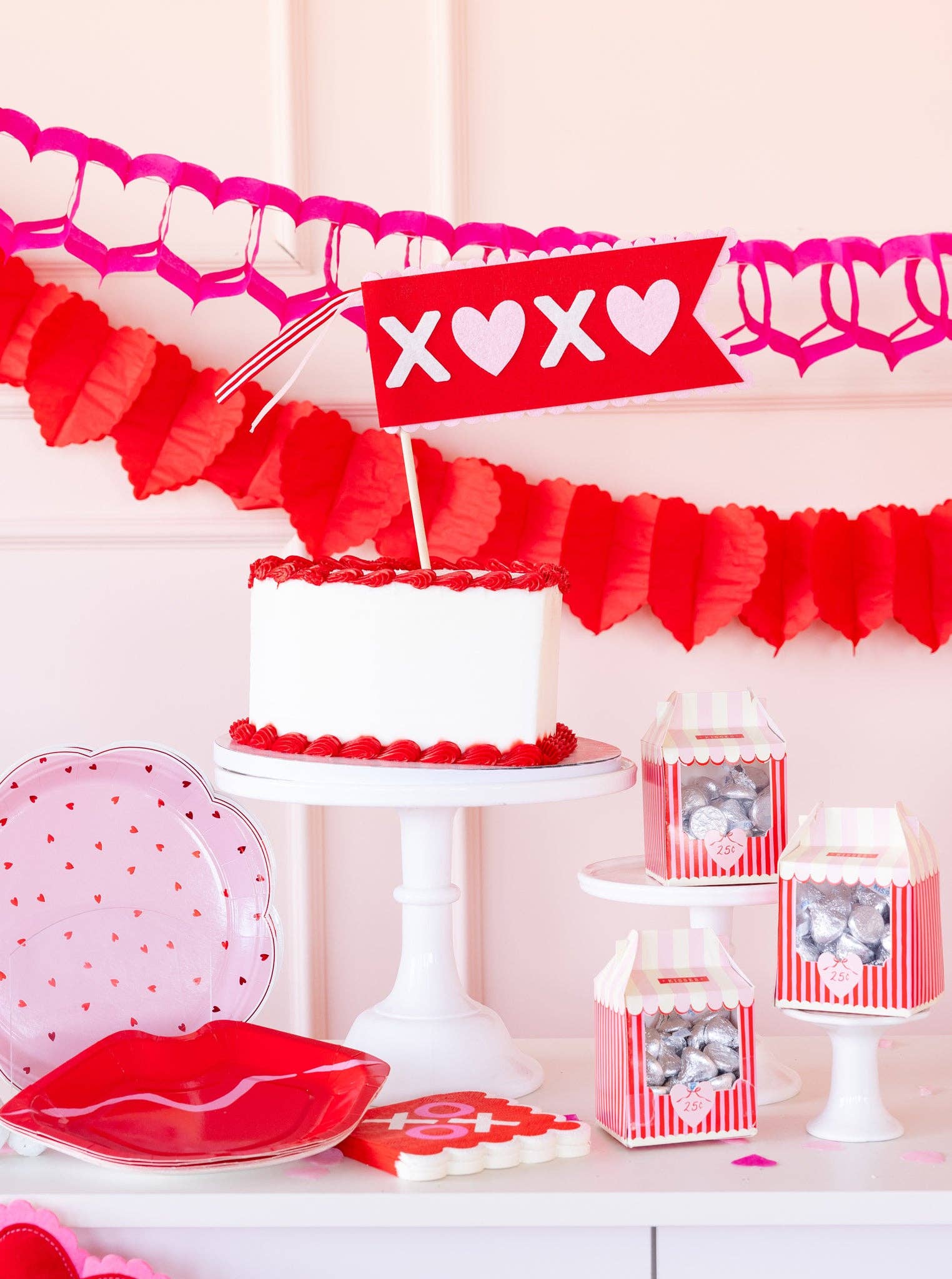 XOXO Felt Pennant