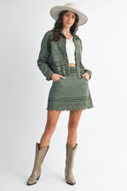 Laser-cut Detailing Jacket