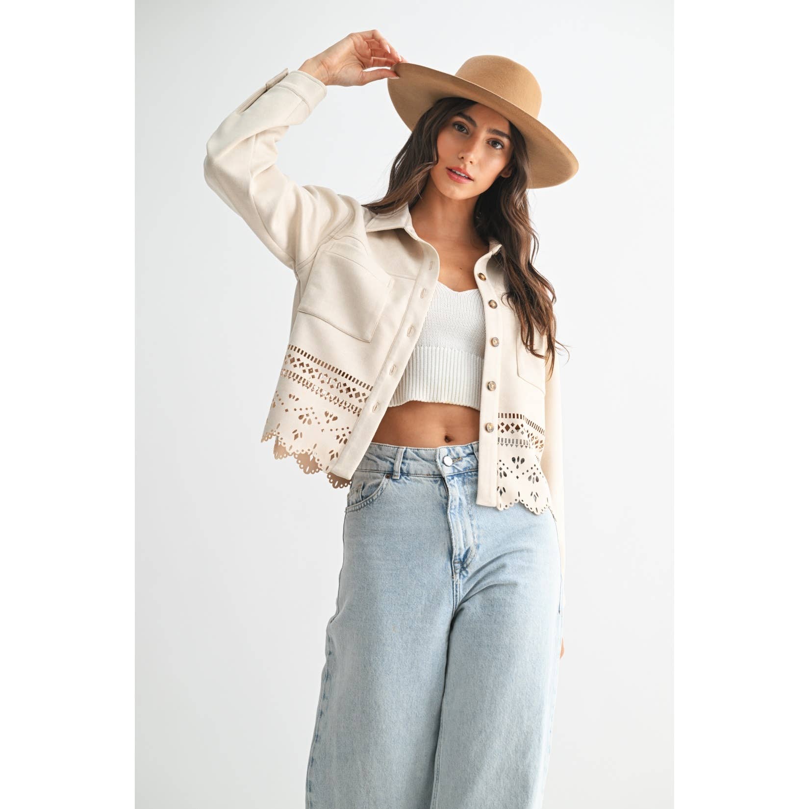 Laser-cut Detailing Jacket