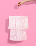 Iridescent Valentines Party Chandelier