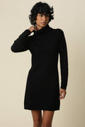 Jane High Neck Mini Knit Dress