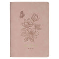 Classic Zip Pink Be Still Journal