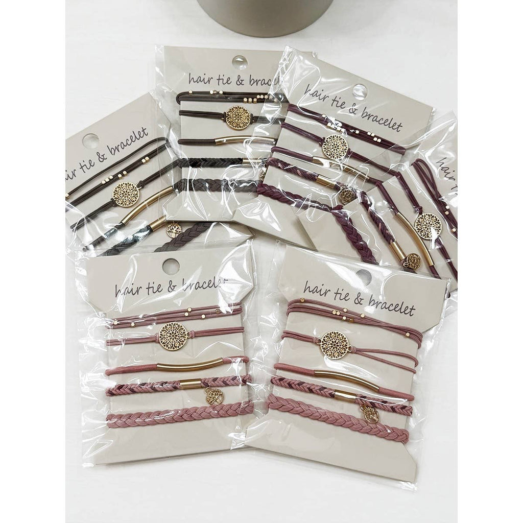 Boho Inspired Hair Tie Bracelets