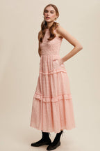 Sleeveless Gingham Dress
