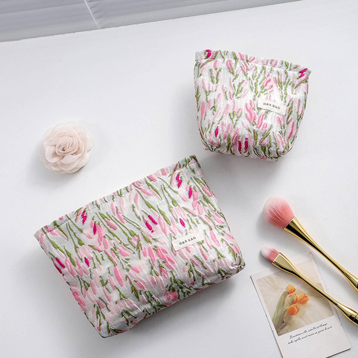 Large Fabric Makeup Bag