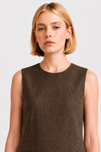 CLASSIC CHECK SHIFT DRESS