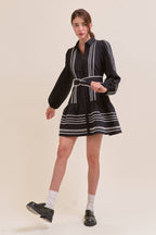 Belted Mini Dress