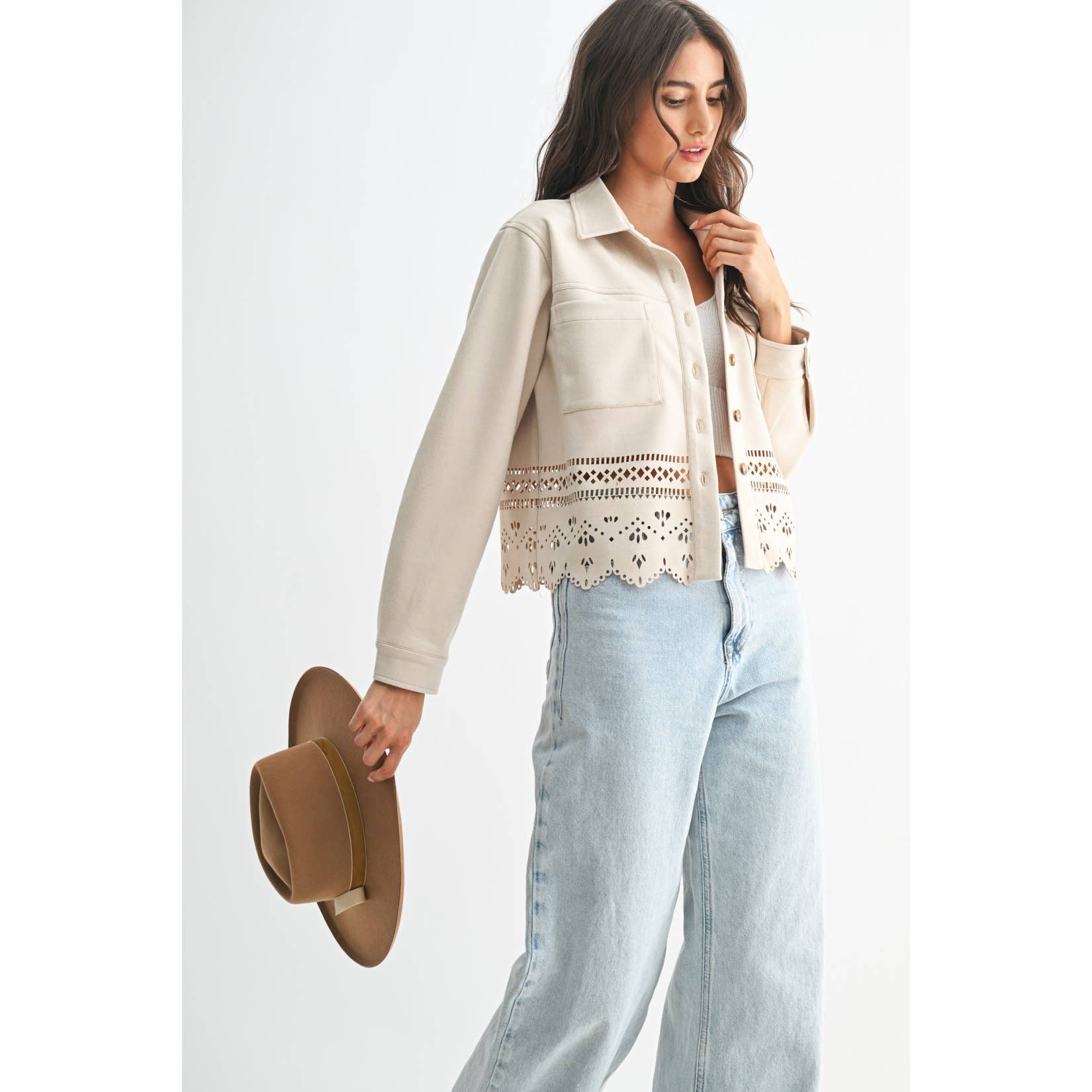 Laser-cut Detailing Jacket