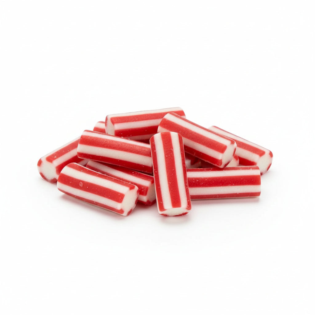 Mini Licorice Candy Cane Gummies