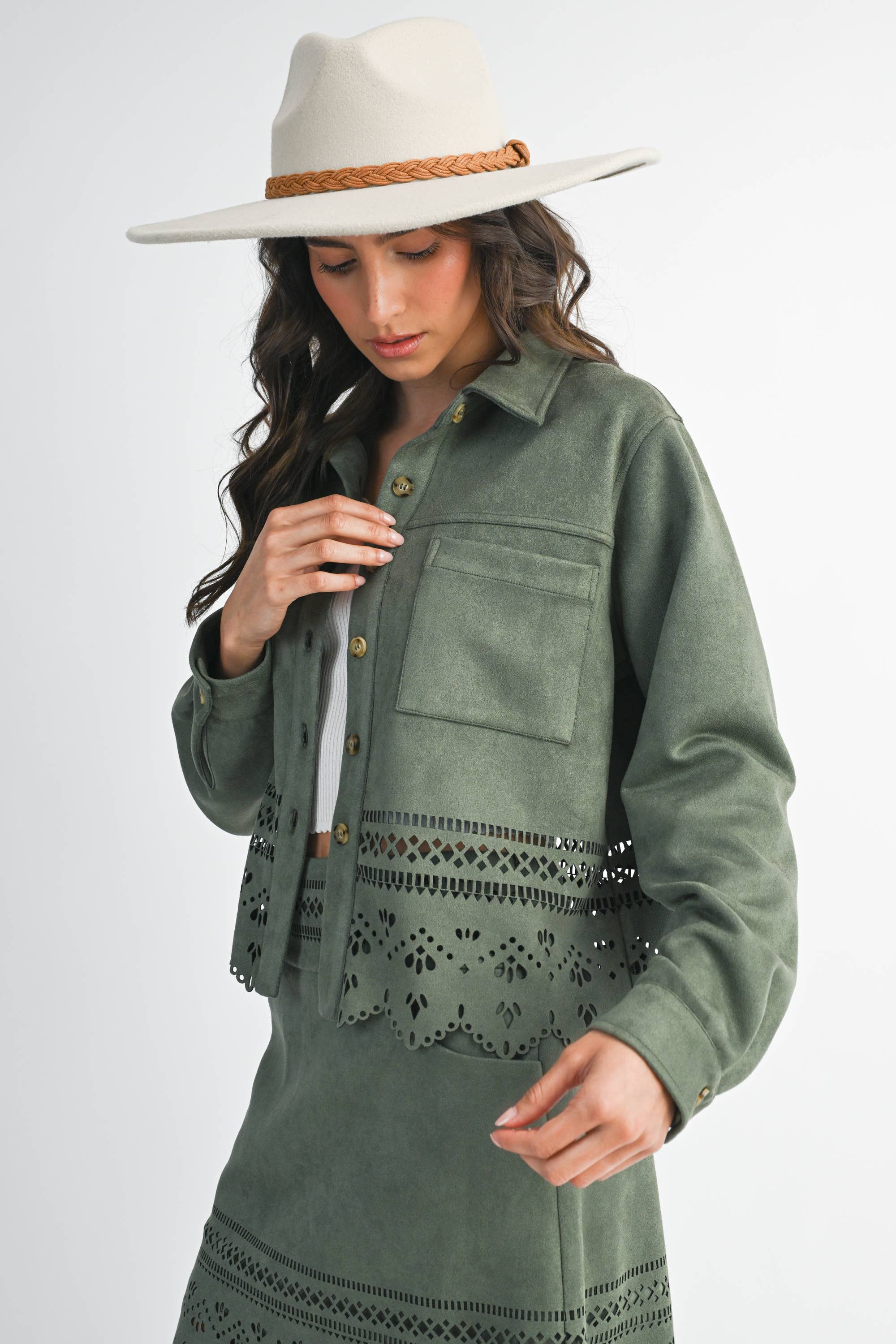 Laser-cut Detailing Jacket