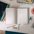 Lined Hardcover Notebook - Fresh Cherries