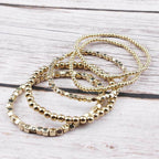 5 Piece Stretchy Bracelet Set