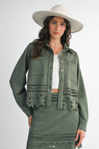 Laser-cut Detailing Jacket