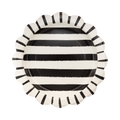 Halloween Sketchy Stripes 11" Plate