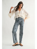 Boho Embroidered Blouse