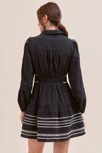 Belted Mini Dress