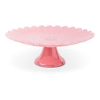 13" Scalloped Daisy Cake Stand