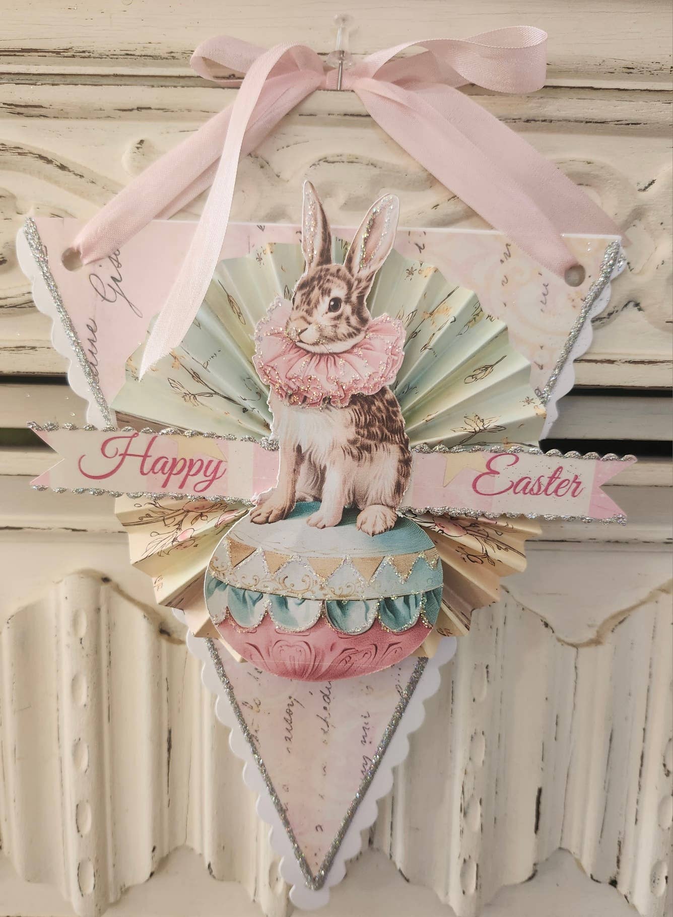 Easter Bunny n Egg Hanging Decoration