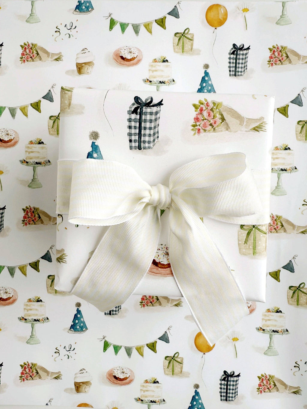 Celebrate gift wrapping paper