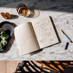 Lined Hardcover Notebook - Quilted Daydream