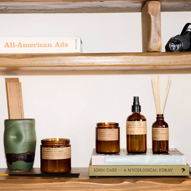 Amber & Moss - 7.2 oz Soy Candle