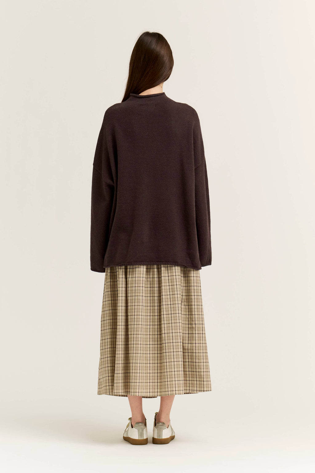 SLIDE SLIT LOOSE FIT SWEATER TOP