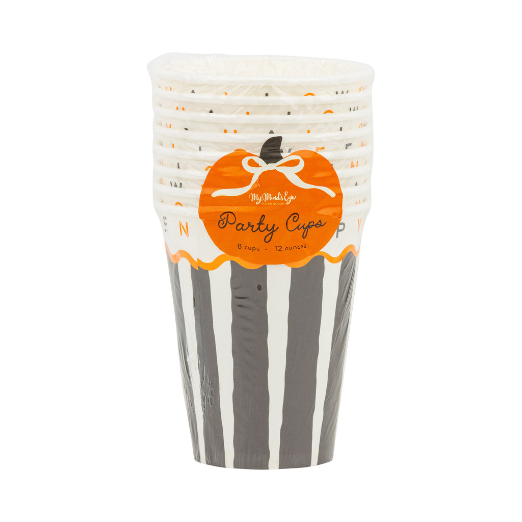 Happy Halloween Paper Cup