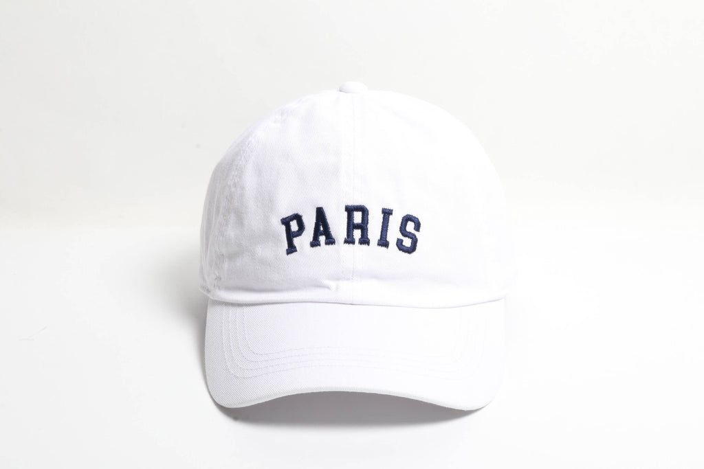 Paris Embroidery Cotton Hat