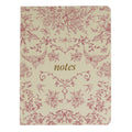 Red Toile Notes Journal, Hardcover Stationary