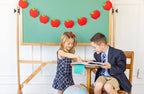 PLHB273 - Puffy Felt Apple Banner