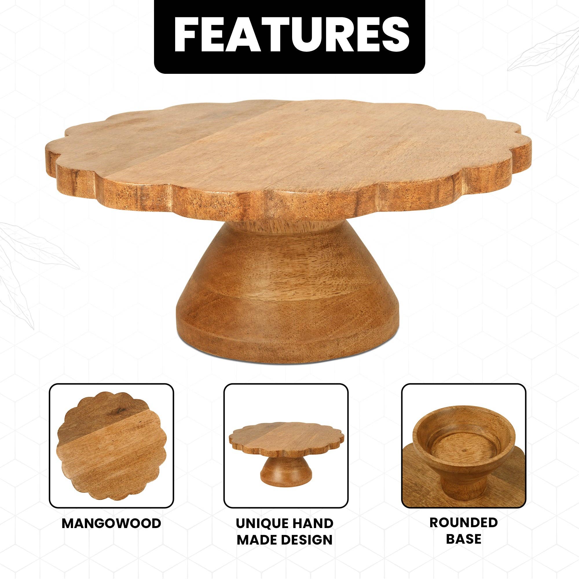 Scallop Cake Stand