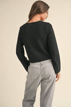 LIGHT WEIGHT KNIT CARDIGAN