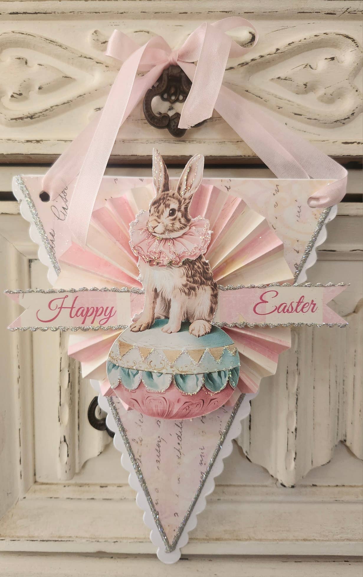 Easter Bunny n Egg Hanging Decoration