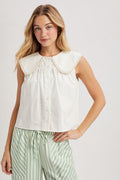 Peter Pan Collared Blouse