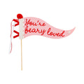 Beary Loved Felt Pennant