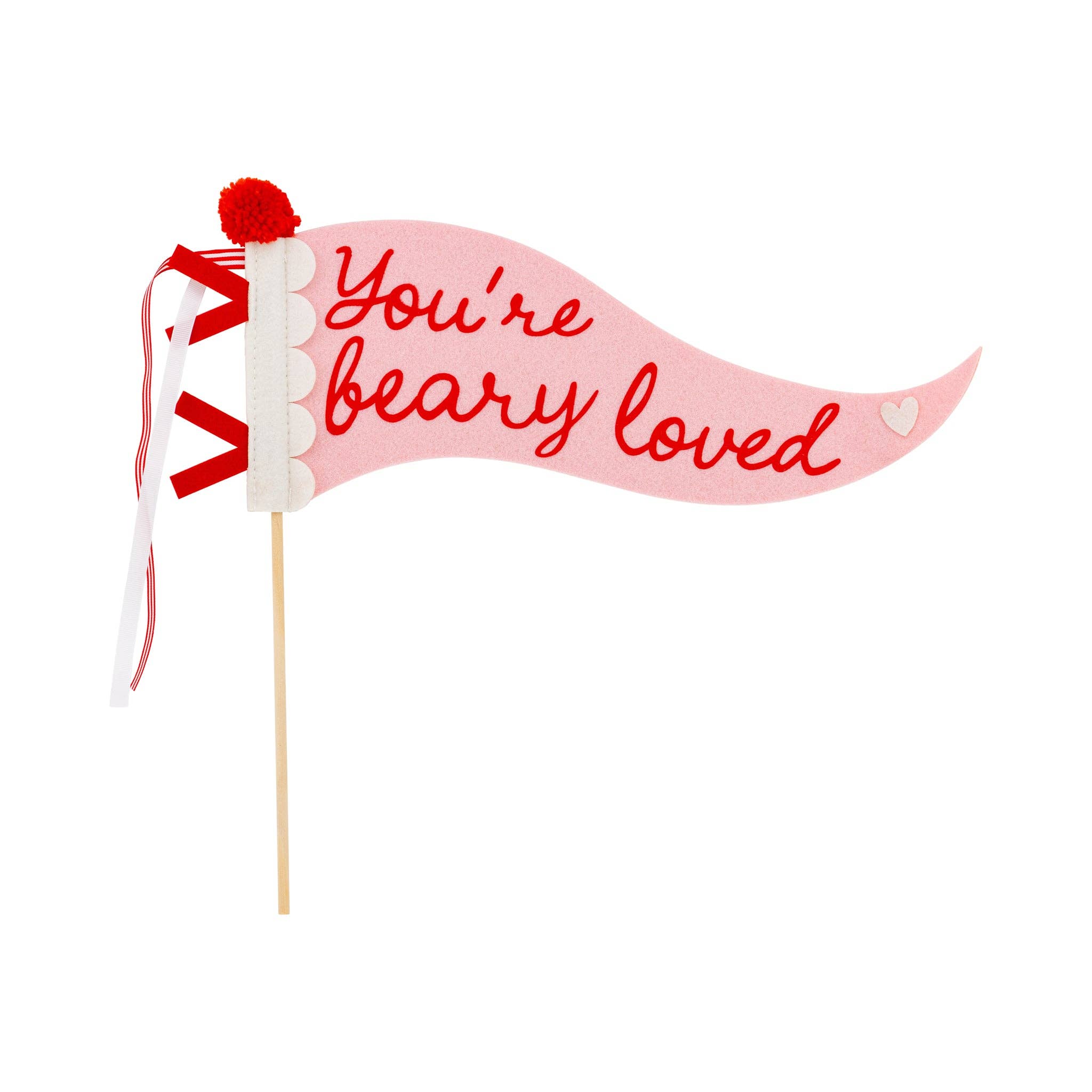 Beary Loved Felt Pennant