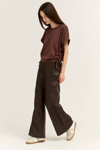 SIDE SCRUNCH TEE