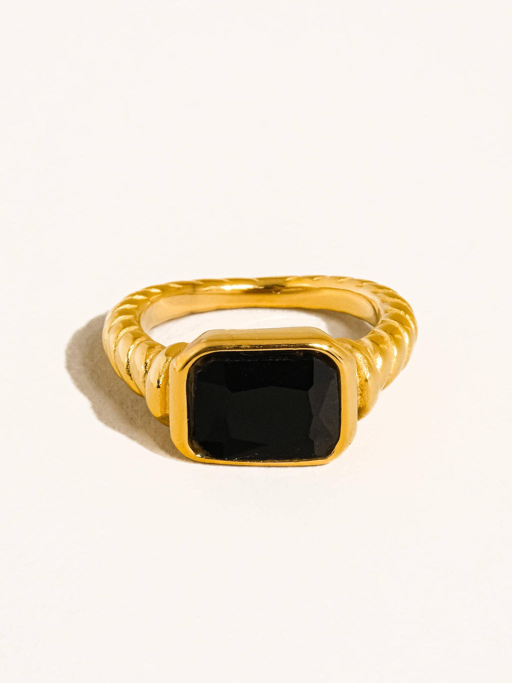 18K Gold Non-Tarnish Cocktail Ring
