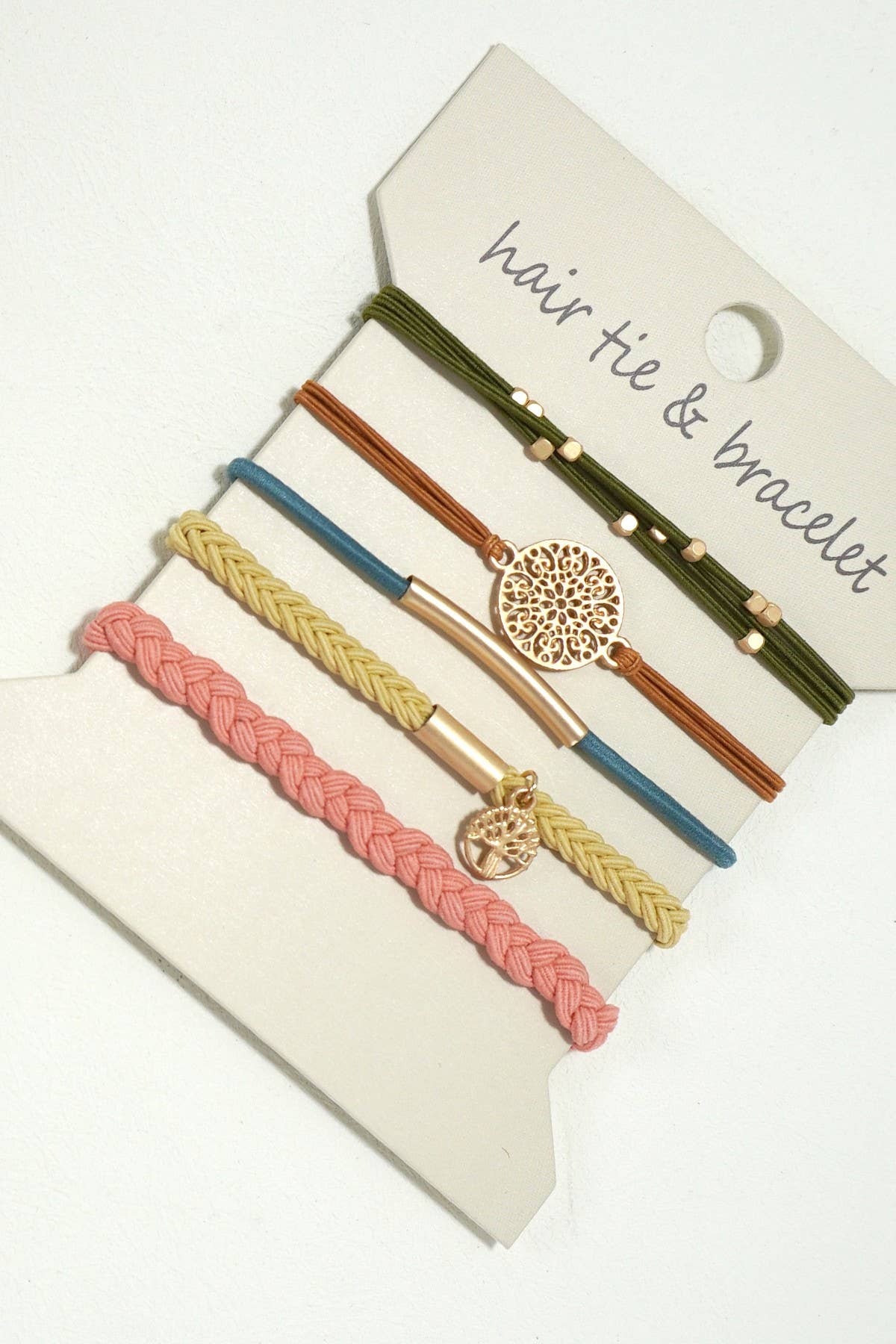 BOHO Knot Bracelet Hair Ties