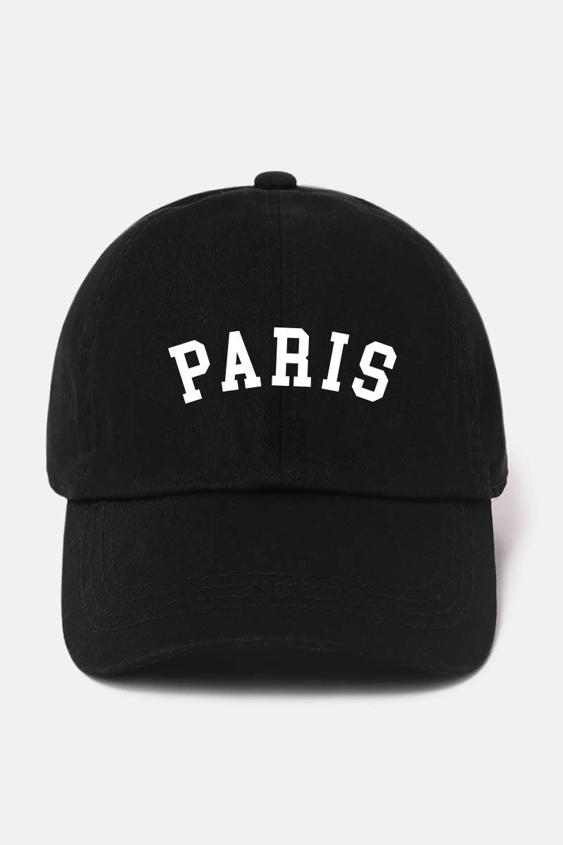 Paris Embroidery Cotton Hat