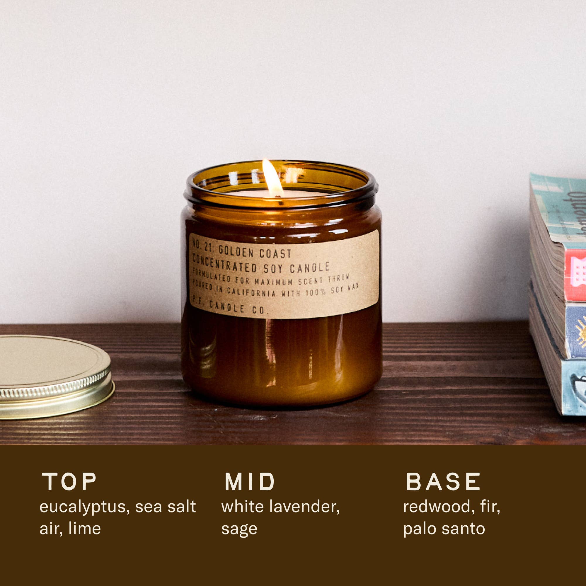 Golden Coast - Large Concentrated Candle