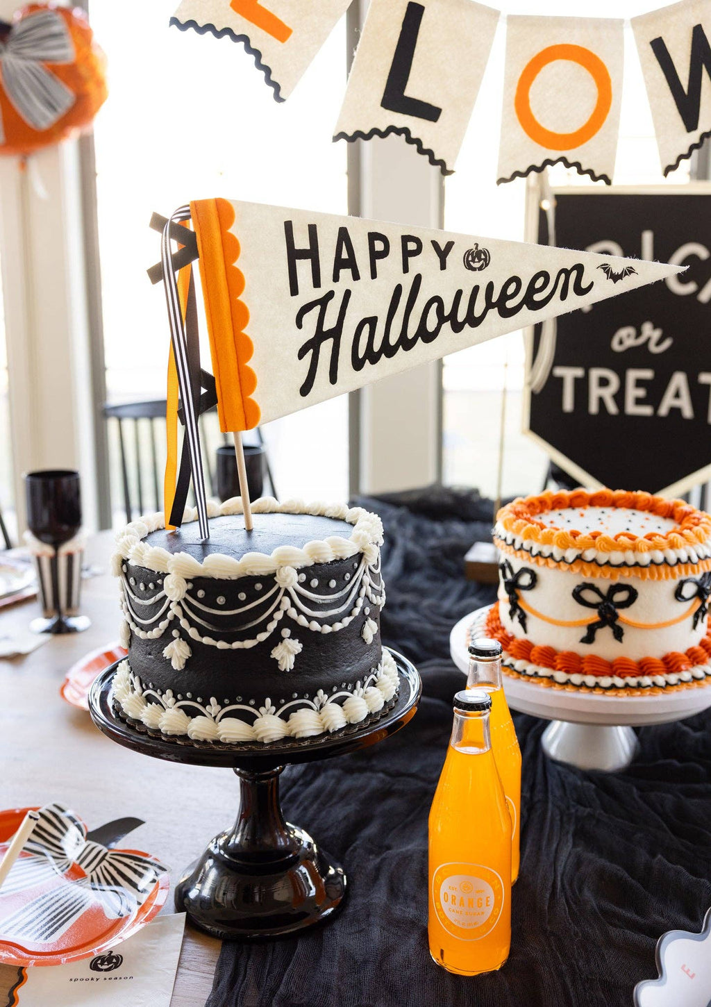 HPH1315 - Happy Halloween Felt Pennant