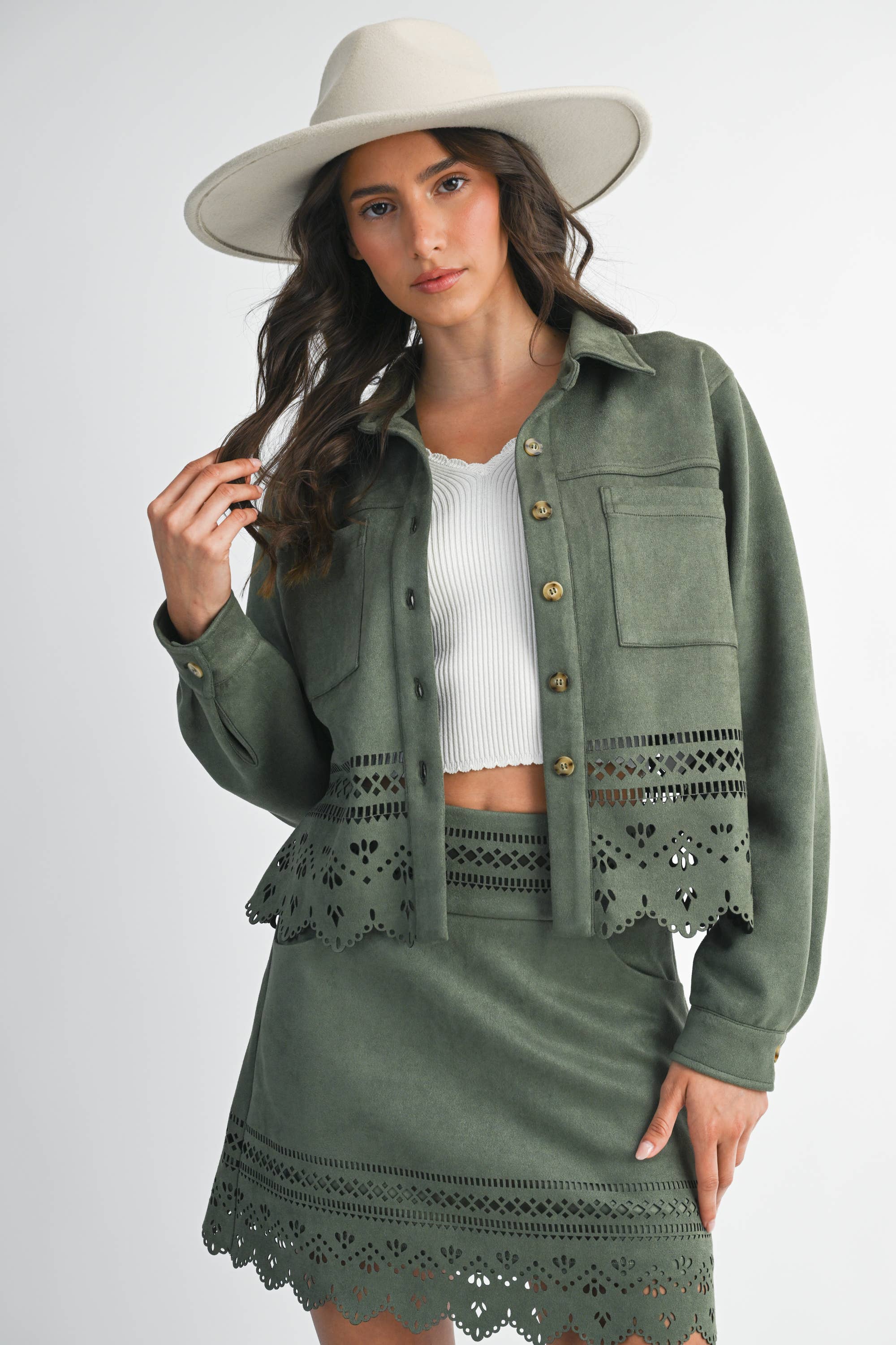 Laser-cut Detailing Jacket