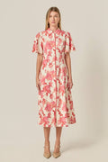 A-Line Mini Shirt Dress