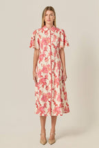 A-Line Mini Shirt Dress