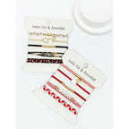 Boho Inspired Hair Tie Bracelets