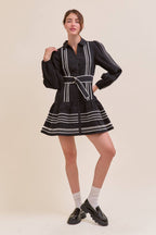 Belted Mini Dress